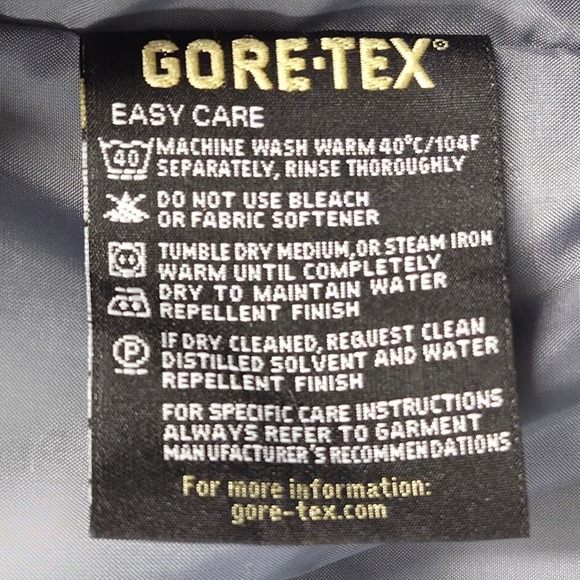 VTG Cabelas Gore-Tex Jacket Hooded‎ Waterproof Packable Gray Mens XL Reg - Picture 5 of 8